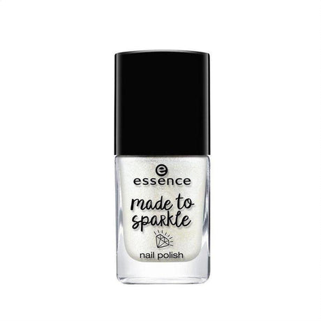 Essence Made To Sparkle Nail Polish - 02 Don't Be Too Shy To Shine11ml - Cosmetics Fragrance Direct-4251232272475