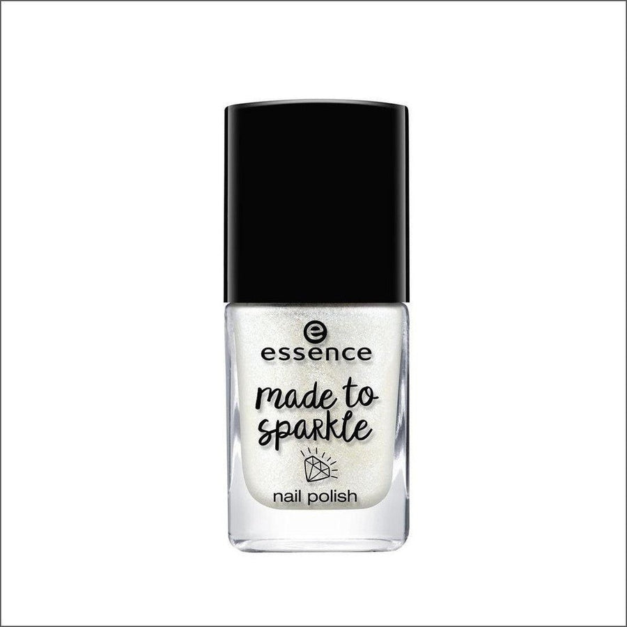Essence Made To Sparkle Nail Polish - 02 Don't Be Too Shy To Shine11ml - Cosmetics Fragrance Direct-4251232272475