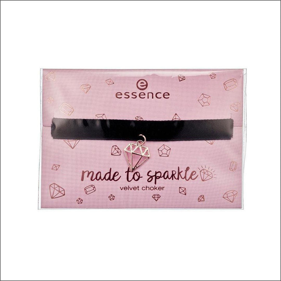 Essence Made To Sparkle Velvet Choker - 01 Keep Calm And Sparkle On - Cosmetics Fragrance Direct-4251232272598