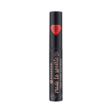 Essence Made To Sparkle Velvet Metallic Liquid Lipstick - 01 Star Of The Party 8ml - Cosmetics Fragrance Direct-4251232272543