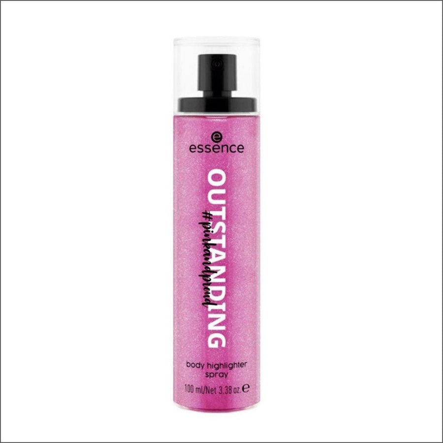Essence Outstanding Pink & Proud Body Highlighter Spray 100ml - Cosmetics Fragrance Direct-4059729311771