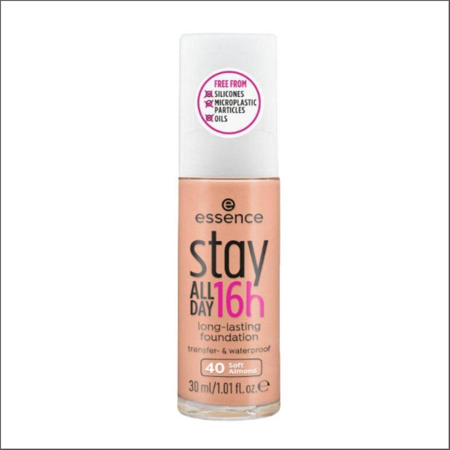Essence Stay All Day 16h 40 Soft Almond 30ml - Cosmetics Fragrance Direct-4059729339133