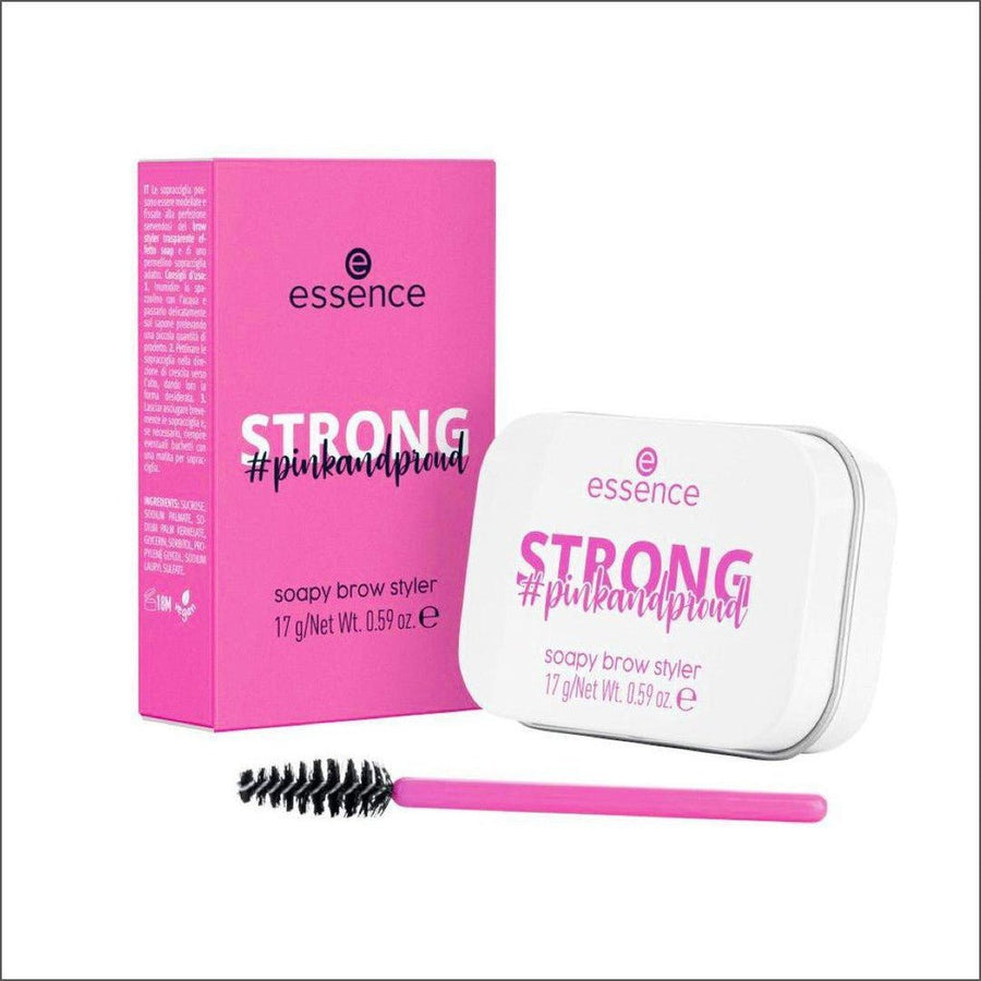 Essence Strong Pink And Proud Soapy Brow Styler 17g - Cosmetics Fragrance Direct-4059729311764