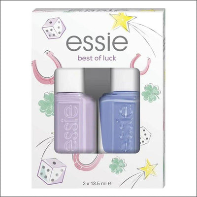 Essie Best Of Luck Nail Polish Gift Set 2x13.5ml - Cosmetics Fragrance Direct-9344329198927