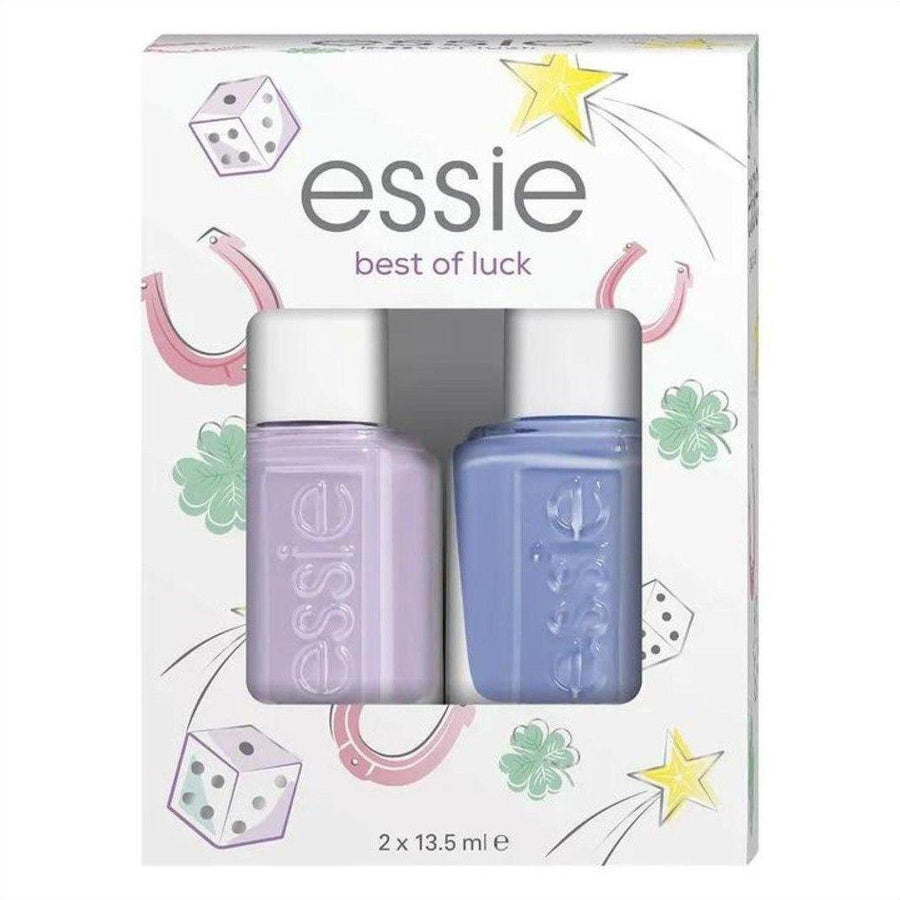 Essie Best Of Luck Nail Polish Gift Set 2x13.5ml - Cosmetics Fragrance Direct-9344329198927
