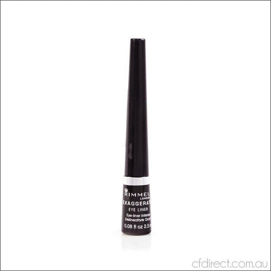 Exaggerate Liquid Eye Liner - Black - Cosmetics Fragrance Direct-5012874101009