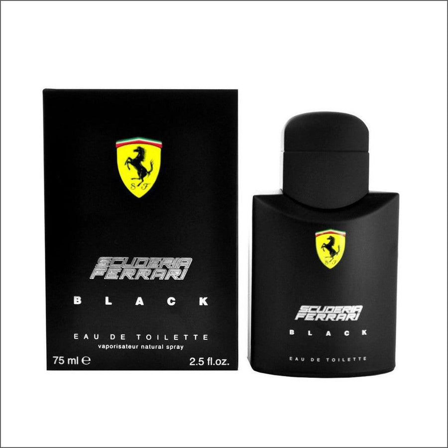Ferrari Scuderia Ferrari Black Eau de Toilette 75ml - Cosmetics Fragrance Direct-8002135111998
