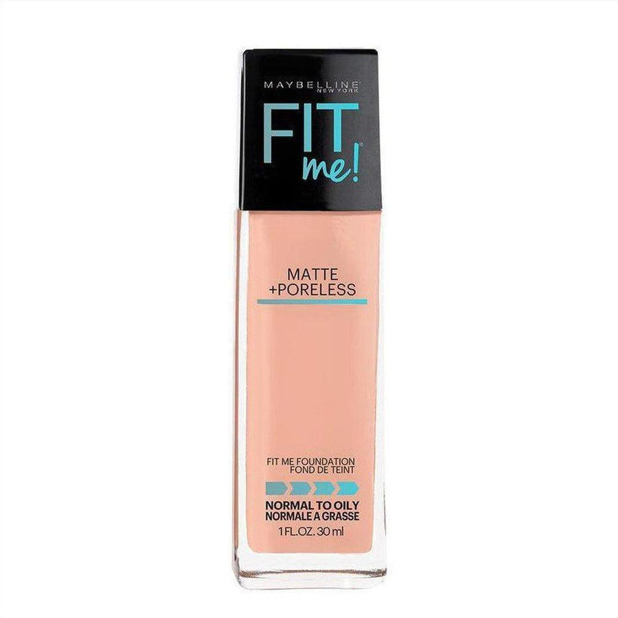 Fit Me Matte + Poreless Foundation - 122 Creamy Beige - Cosmetics Fragrance Direct-43372852