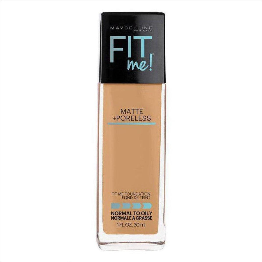 Fit Me Matte + Poreless Foundation - 330 Toffee Caramel - Cosmetics Fragrance Direct-041554433517
