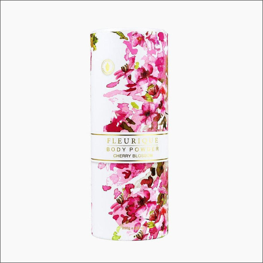 Fleurique Body Powder Cherry Blossom 250g - Cosmetics Fragrance Direct-9329370352306