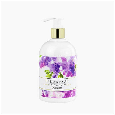 Fleurique Body Wash & Lotion Duo Lavender 2x470ml - Cosmetics Fragrance Direct-9329370351019
