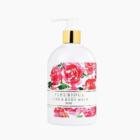 Fleurique Body Wash & Lotion Duo Rose 2x470ml - Cosmetics Fragrance Direct-9329370351002