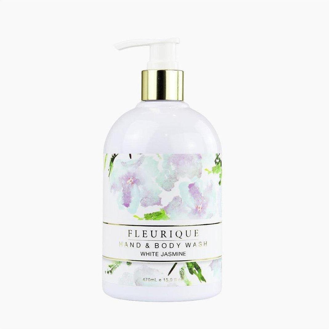 Fleurique Body Wash & Lotion Duo White Jasmine 2x470ml - Cosmetics Fragrance Direct-9329370351026
