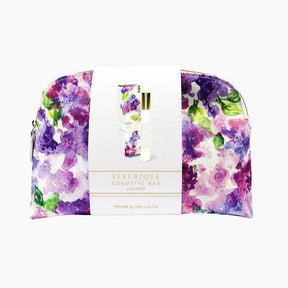 Fleurique Cosmetic Bag + Lavender Perfume Oil 10ml - Cosmetics Fragrance Direct-9329370352405