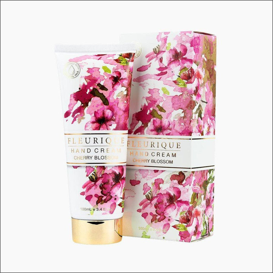 Fleurique Hand Cream Cherry Blossom 100ml - Cosmetics Fragrance Direct-9329370352290