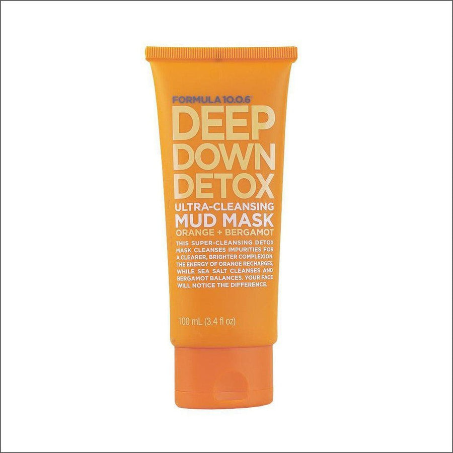 Formula 10.0.6 Deep Down Detox Ultra Cleansing Mud Mask - Cosmetics Fragrance Direct-45627700