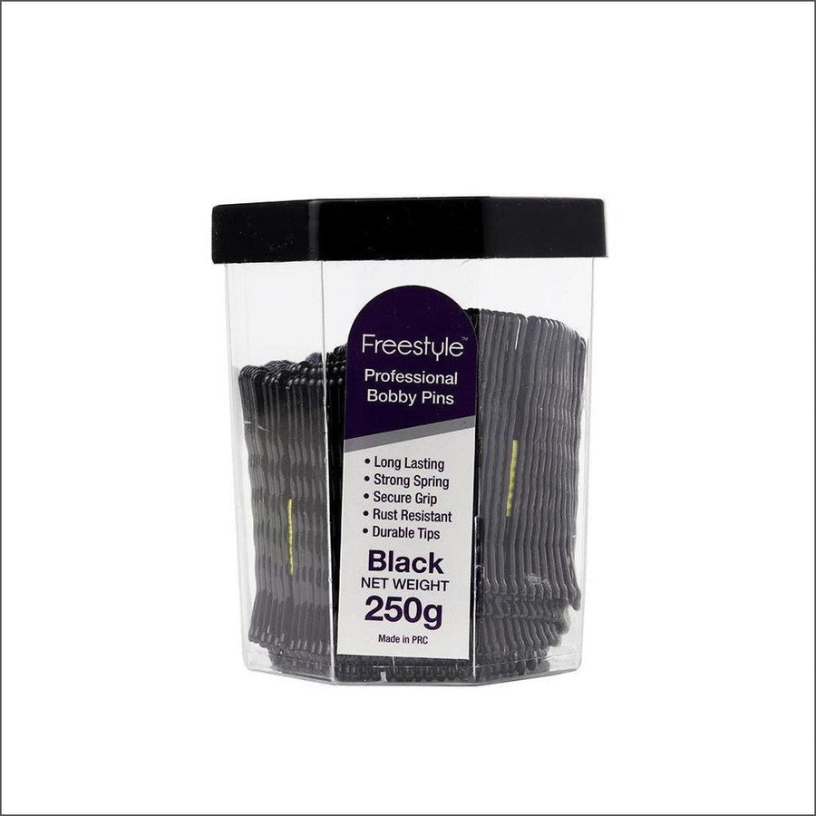 Freestyle Professional Bobby Pins Value Pack - Black