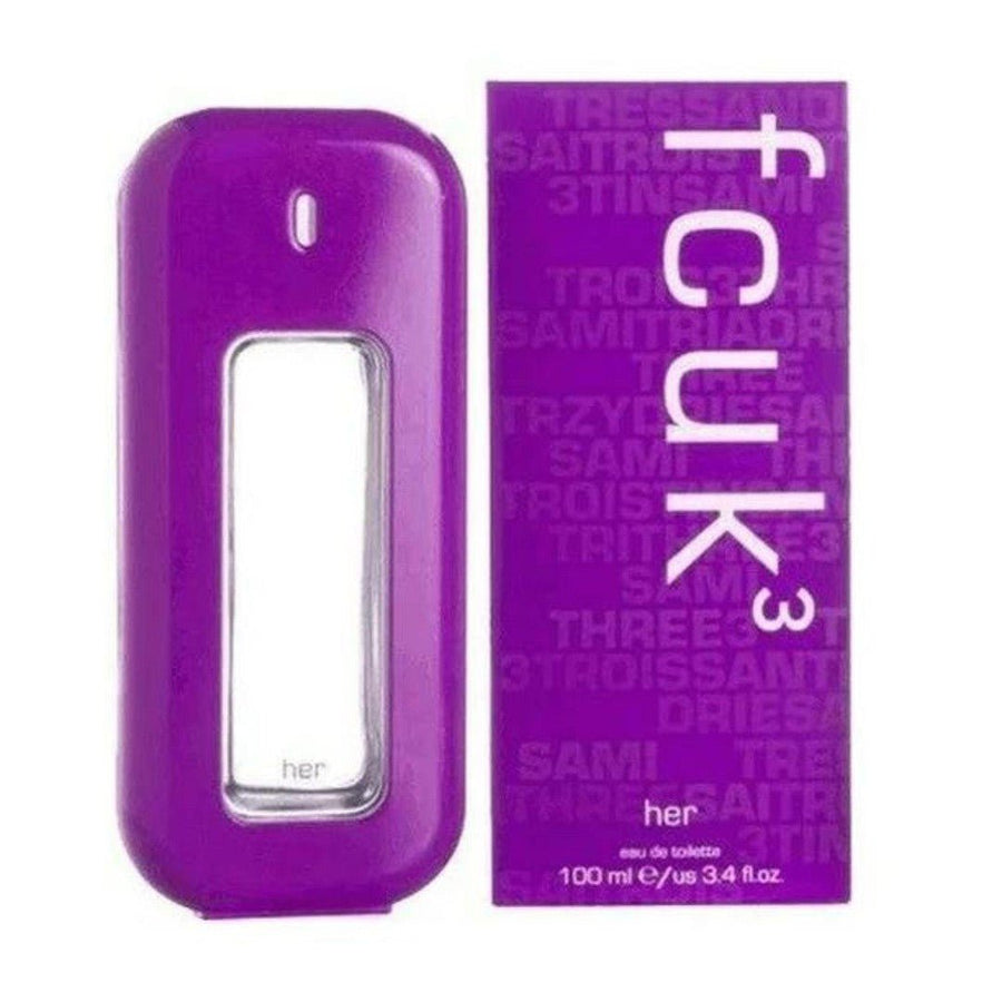 French Connection FCUK #3 For Her Eau De Toilette 100ml - Cosmetics Fragrance Direct-85715673800