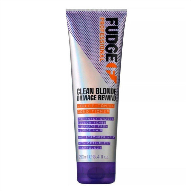 Fudge Professional Damage Rewind Violet Toning Conditioner 250ml - Cosmetics Fragrance Direct-5060420335552