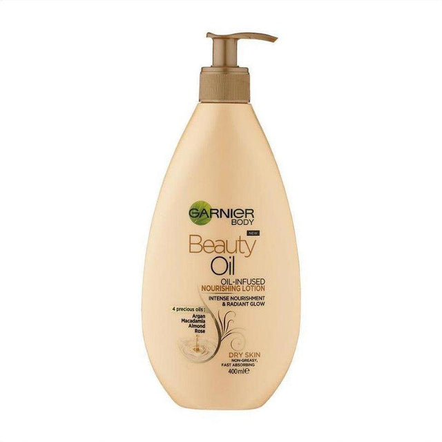 Garnier Body Beauty Oil-Infused Lotion 400ml - Cosmetics Fragrance Direct-72365364