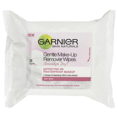 Garnier Goodbye Dry Makeup Remover Wipes 25pk - Cosmetics Fragrance Direct-63452468