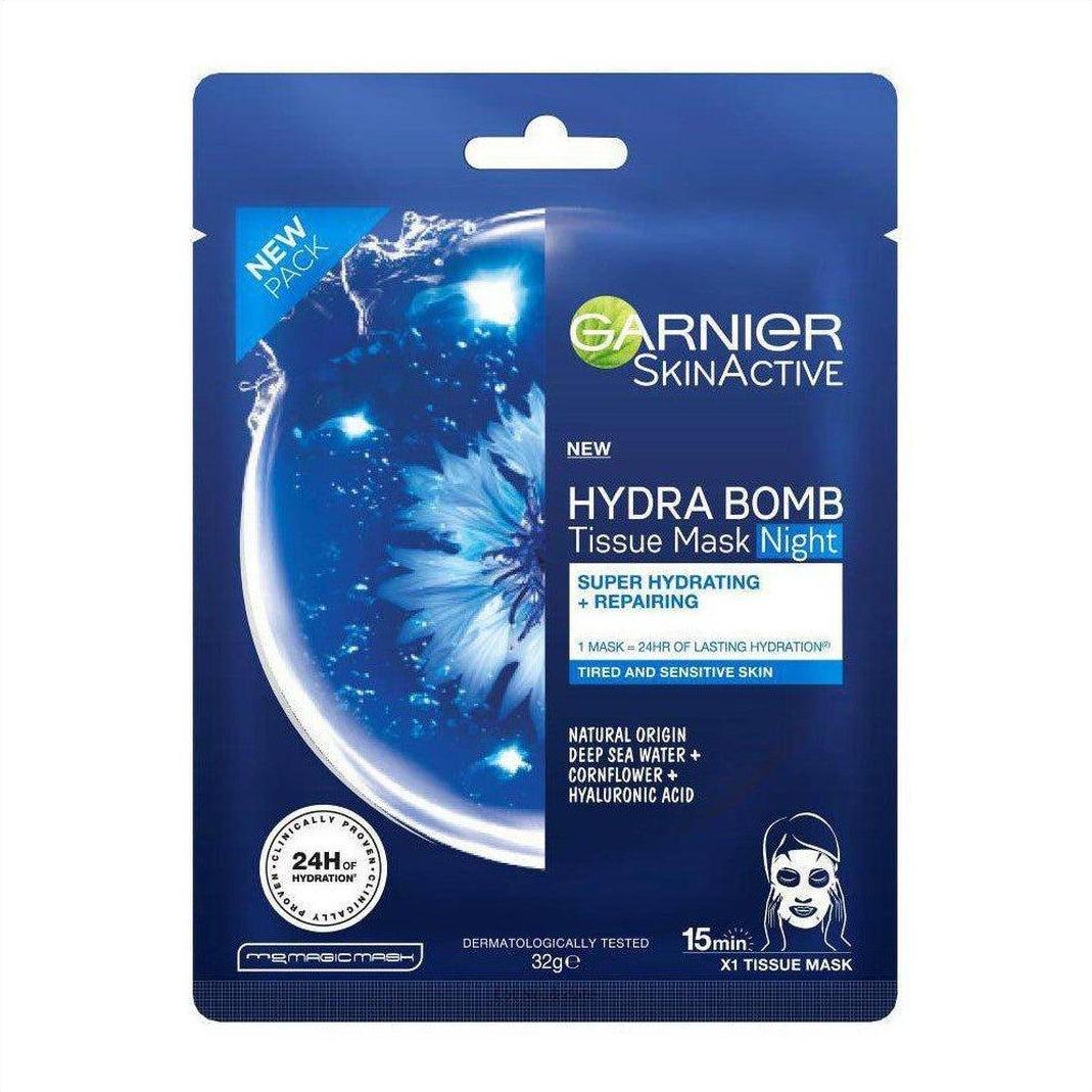 Garnier Hydra Bomb Night Tissue Mask - Cosmetics Fragrance Direct-6923700952339