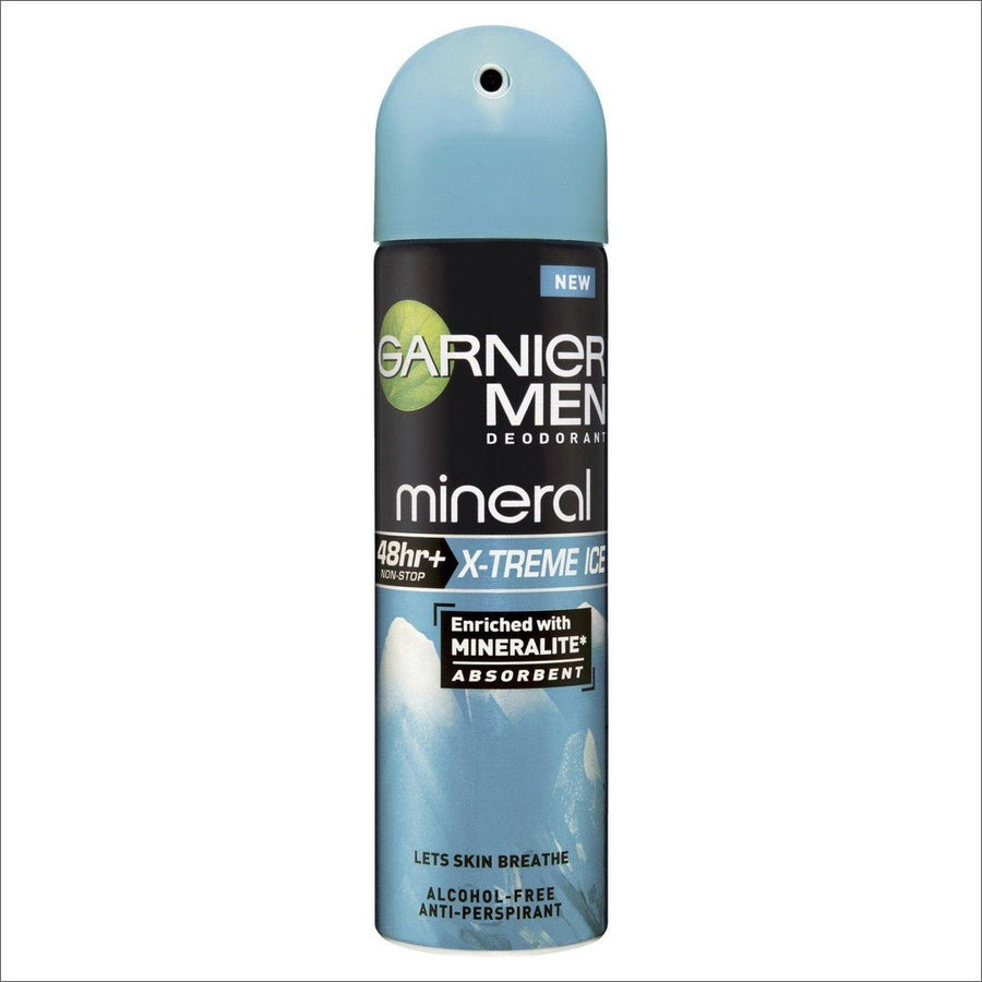 Garnier Men Deodorant Mineral X-treme Ice Aerosol - Cosmetics Fragrance Direct-24851764