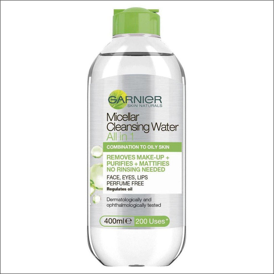Garnier Micellar Cleansing Water - Combination to Oily 400ml - Cosmetics Fragrance Direct-3600541594883