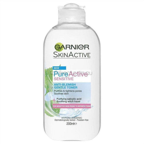 Garnier Pure Active Sensitive Anti-Blemish Gentle Toner - Cosmetics Fragrance Direct-3600542042093