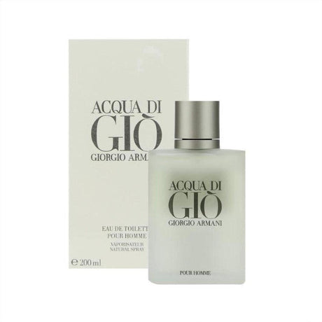 Giorgio Armani Acqua Di Gio Pour Homme Eau de Toilette 200ml - Cosmetics Fragrance Direct-3360372078500