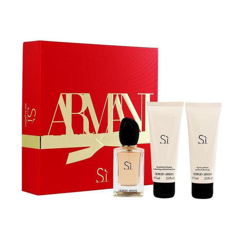 Giorgio Armani Si Eau de Parfum 50ml Gift Set - Cosmetics Fragrance Direct-3.61427E+12