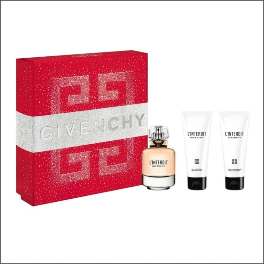 Givenchy L'Interdit Eau De Parfum 80ml Giftset Christmas 2022 - Cosmetics Fragrance Direct-3274872449220