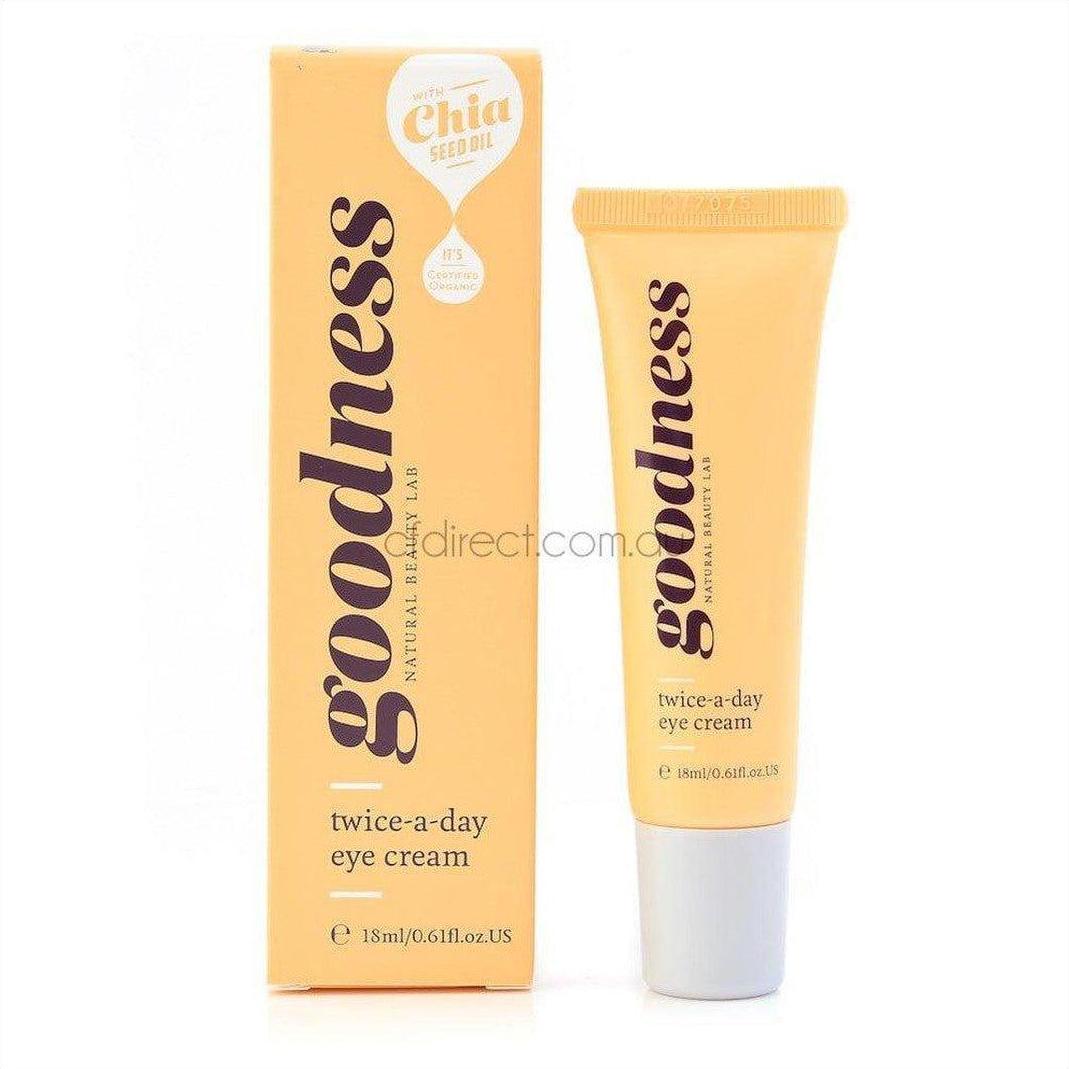 Goodness Twice-a-day Eye Cream 18ml - Cosmetics Fragrance Direct-67580468