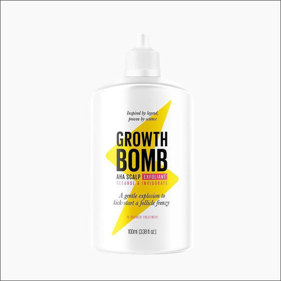 Growth Bomb AHA Scalp Exfoliant Cleanse & Invigorate 100ml - Cosmetics Fragrance Direct-9356419000546