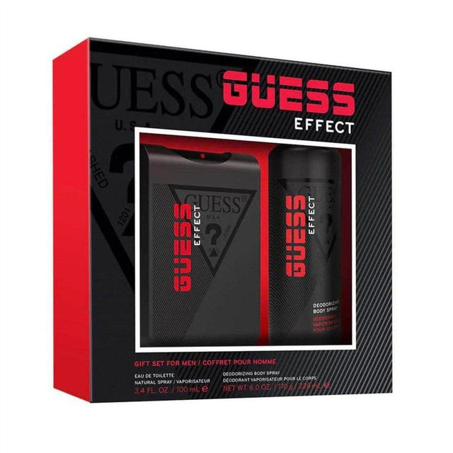 Guess Effects Eau De Toilette & Body Spray 2 Piece Gift Set - Cosmetics Fragrance Direct-085715327307