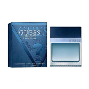 Guess Seductive Homme Blue Eau de Toilette 100ml - Cosmetics Fragrance Direct-085715320414