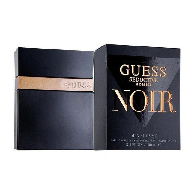 Guess Seductive Homme Noir Eau De Toilette 100ml - Cosmetics Fragrance Direct-085715320377