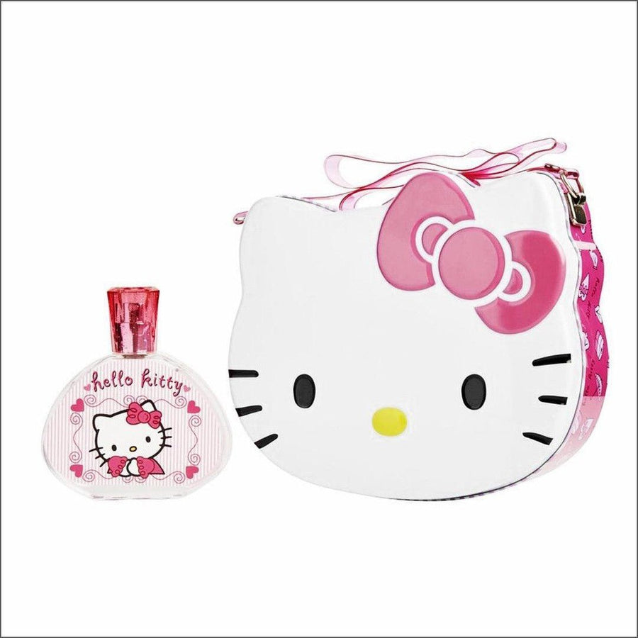 Hello Kitty Metal Lunch Tin + Eau De Toilette 100ml - Cosmetics Fragrance Direct-663350061512