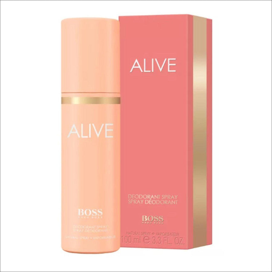 Hugo Boss Alive Deodorant Spray 100ml - Cosmetics Fragrance Direct-3614229371611