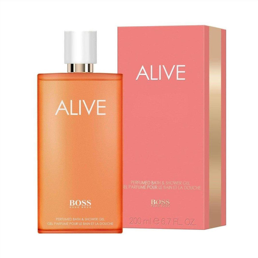 Hugo Boss Alive Perfumed Bath & Shower Gel 200ml - Cosmetics Fragrance Direct-3614229660333