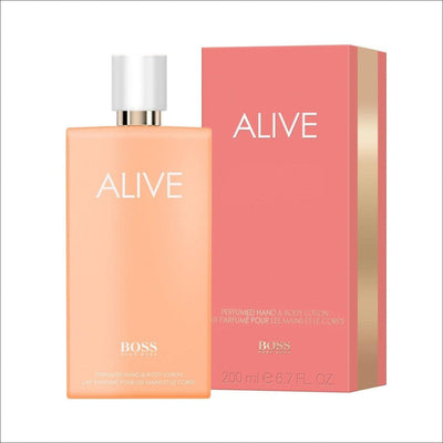 Hugo Boss Alive Perfumed Hand & Body Lotion 200ml - Cosmetics Fragrance Direct-3614229660388