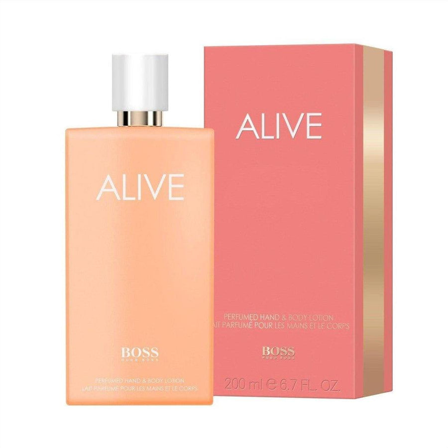 Hugo Boss Alive Perfumed Hand & Body Lotion 200ml - Cosmetics Fragrance Direct-3614229660388