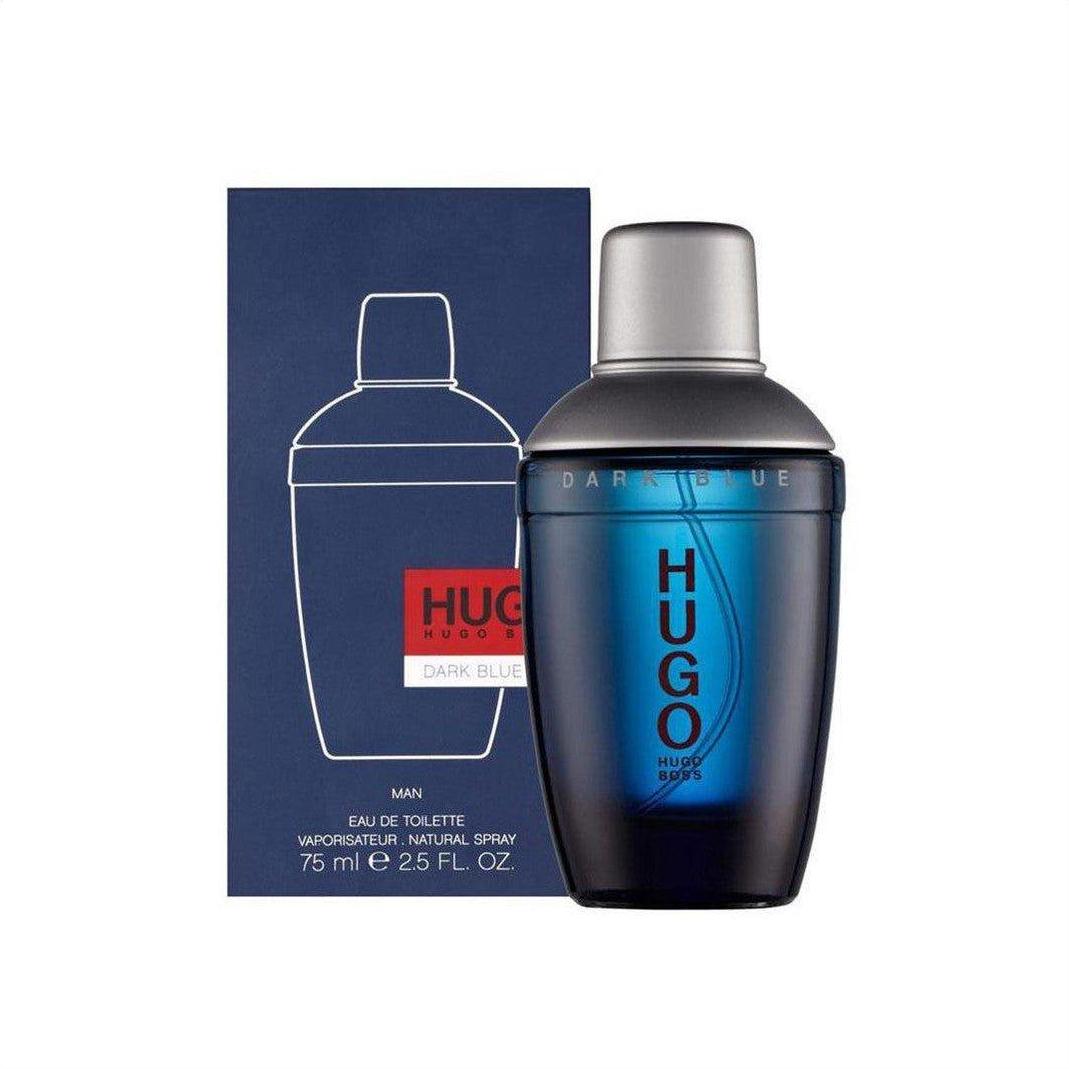 Hugo Boss Dark Blue Eau De Toilette 75ml - Cosmetics Fragrance Direct-737052031415