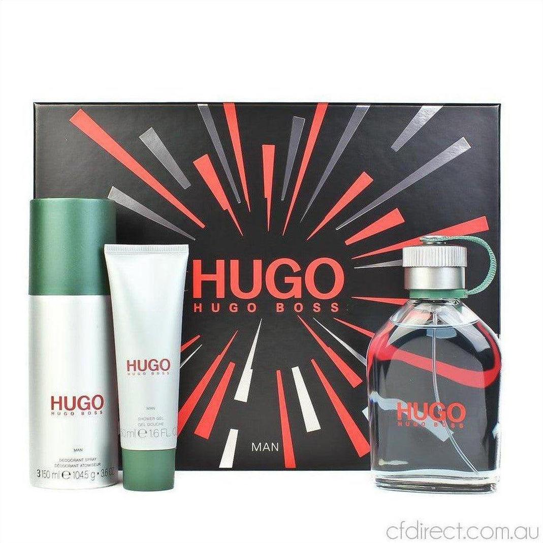 Hugo Boss Man Eau de Toilette 125ml Gift Set - Cosmetics Fragrance Direct-3614226732002