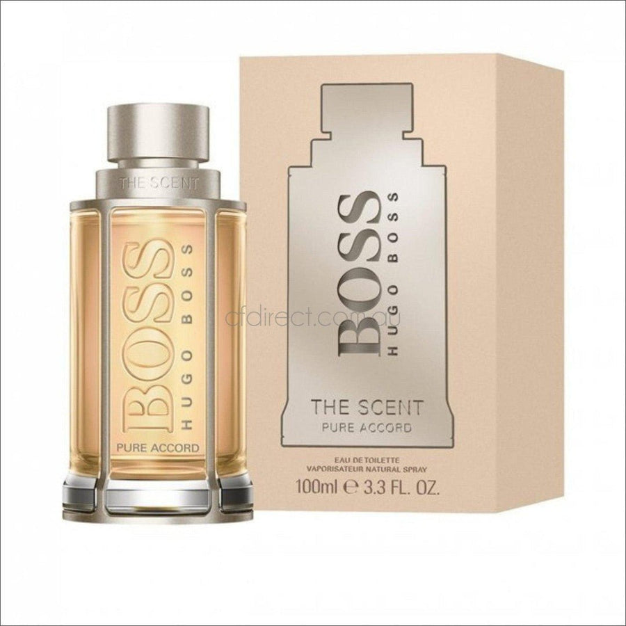 Hugo Boss The Scent Pure Accord Eau De Toilette 100ml - Cosmetics Fragrance Direct-3614228902106