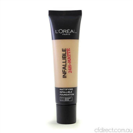 Infallible Matte Foundation - 22 Radiant Beige - Cosmetics Fragrance Direct-57266484