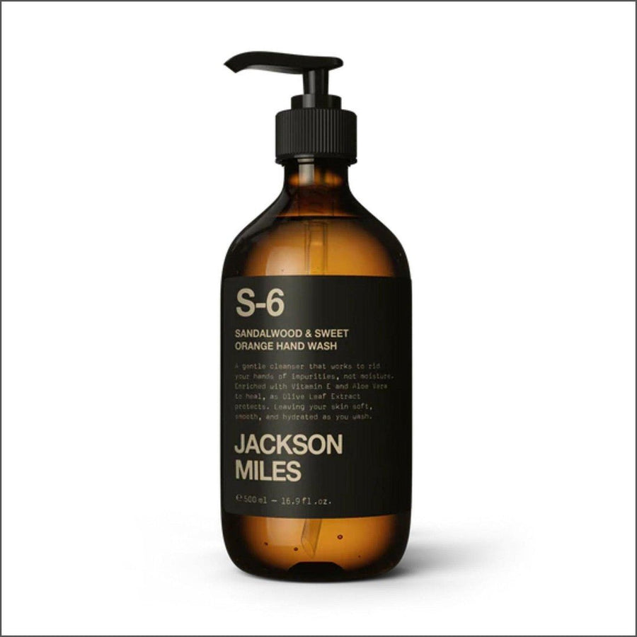Jackson Miles S-6 Sandalwood & Sweet Orange Nourishing Hand Wash 500ml
