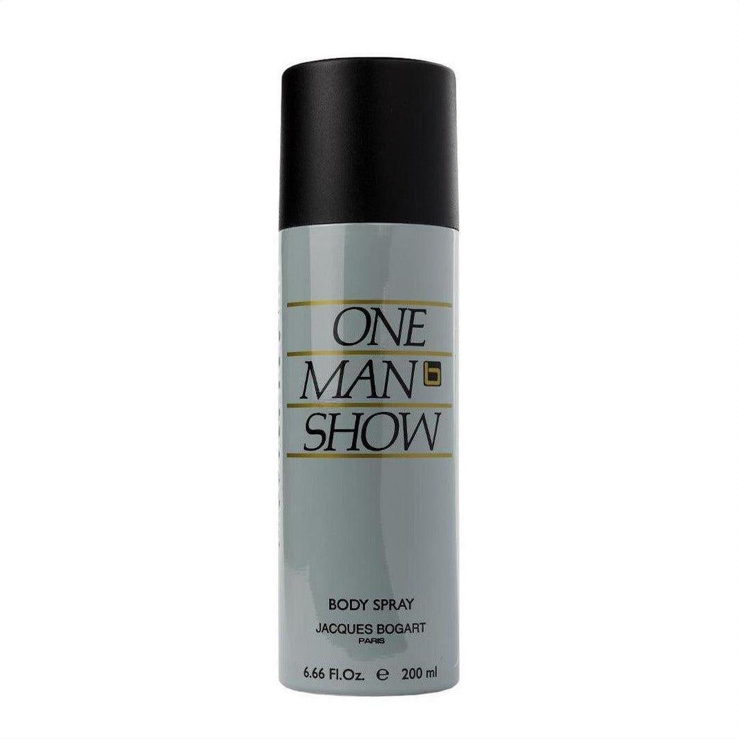 Jacques Bogart One Man Show Body Spray 200ml - Cosmetics Fragrance Direct-3355991005068