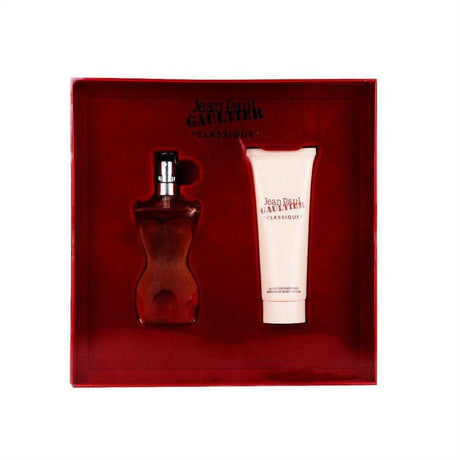 Jean Paul Gaultier Classique Eau De Toilette 50ml 2 Piece Gift Set - Cosmetics Fragrance Direct-8435415017688