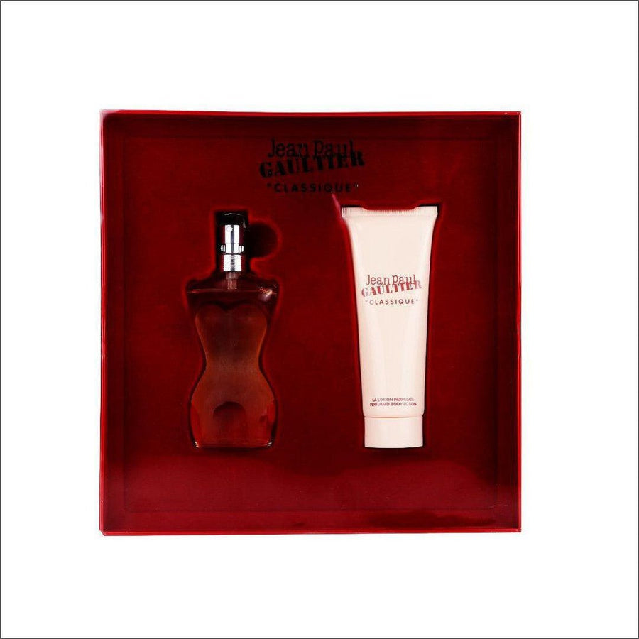 Jean Paul Gaultier Classique Eau De Toilette 50ml 2 Piece Gift Set - Cosmetics Fragrance Direct-8435415017688